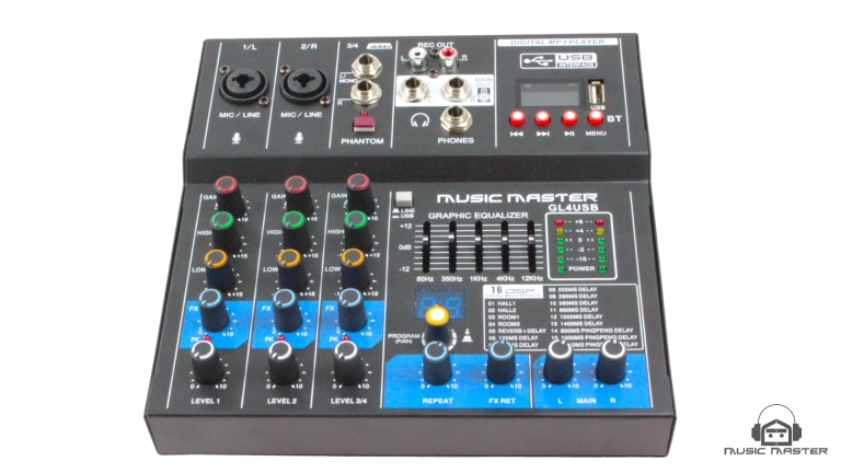 Music master GL4-USB Mikseta