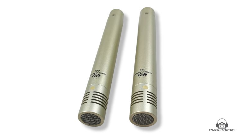 Music master CO2 stereo par overhead mikrofoni