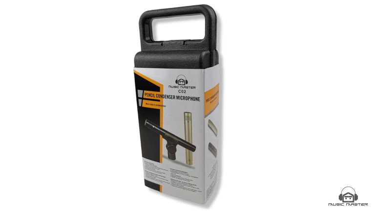 Music master CO2 stereo par overhead mikrofoni