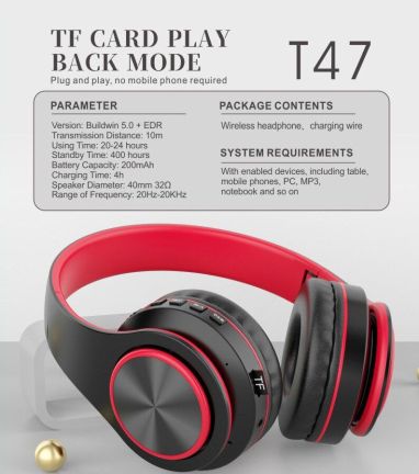 HB2000-T47 Bluetooth slušalice