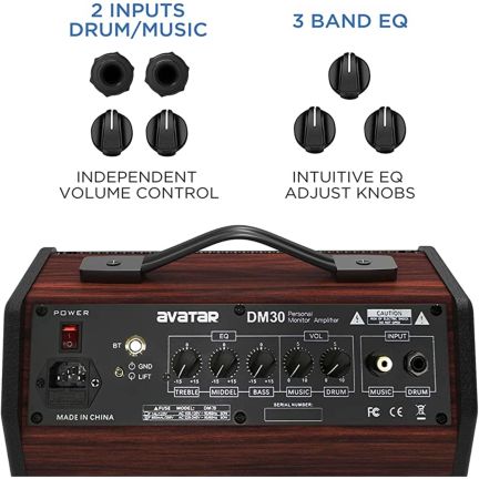 Avatar Monitor DM30 Bluetooth drum monitor