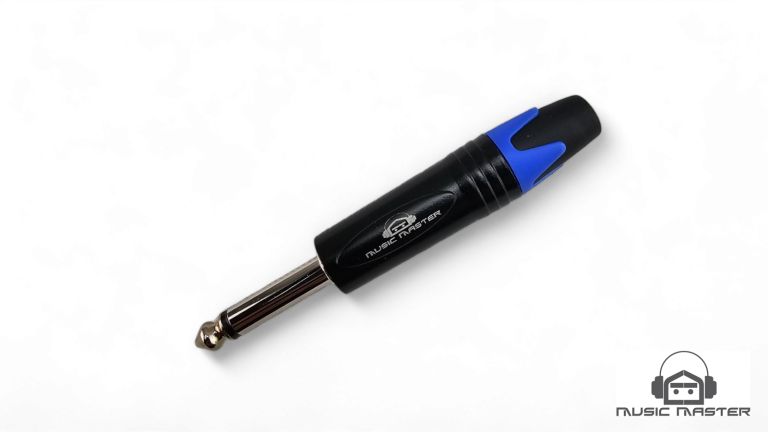 Jack konektor 6,3mm banana QTR63 Music master
