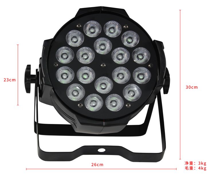 Master Light MLMC162 Led Par 18*12w RGBW