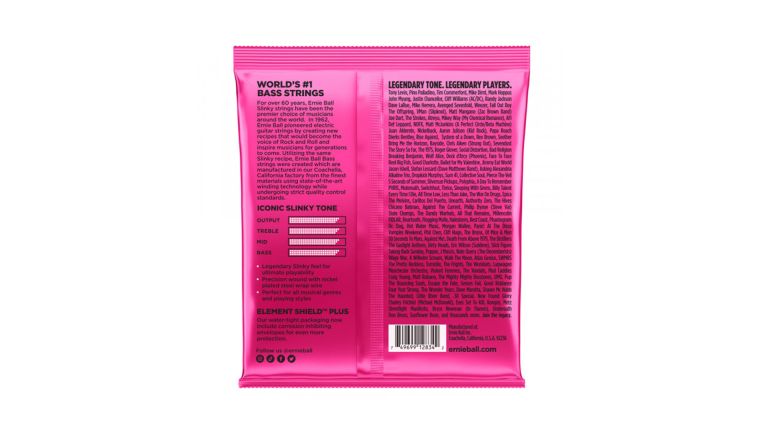 Ernie Ball 2834 Super Slinky 45-100 Žice za bas 