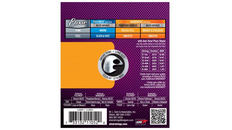 Elixir 11052 Light NanoWeb 12-53