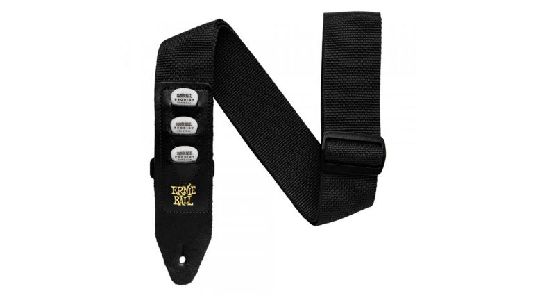 Ernie Ball 4039 Pickholder Black Kaiš za gitaru