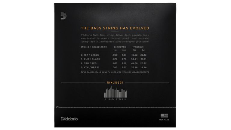 D'Addario NYXL50105 50-105 Žice za bas gitaru