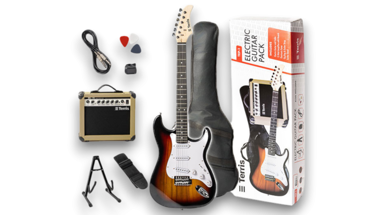 Terris TEP1SB Set Električna gitara set