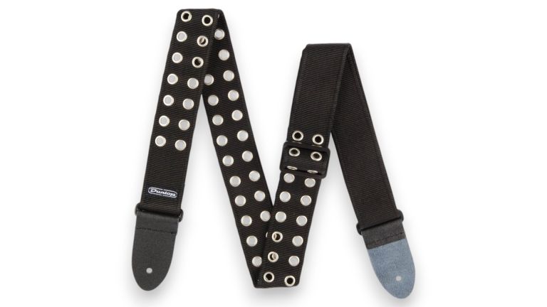 Dunlop D38-19BK Grommet Black Kaiš za gitaru