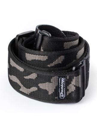 Dunlop D38-10GY Cammo Grey Kaiš za gitaru