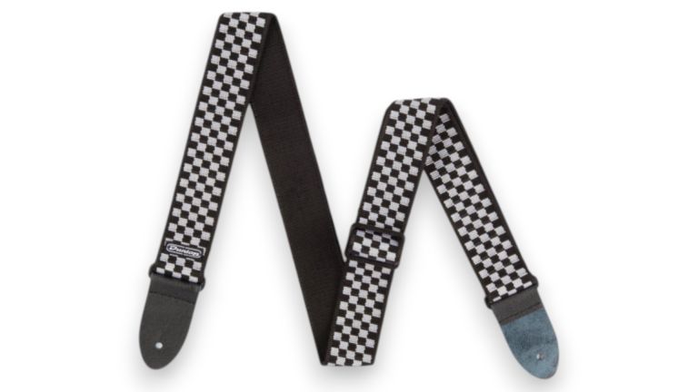 Dunlop D38-31BK BW Check Kaiš za gitaru