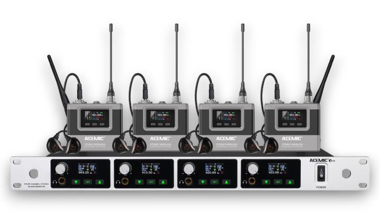 ACEMIC S4A IN-EAR STEREO QUAD MONITORING SISTEM 