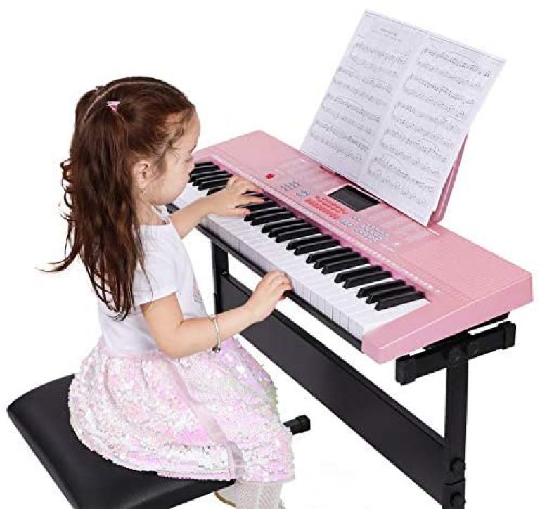 Klavijatura 61 dirka  YM288 Pink
