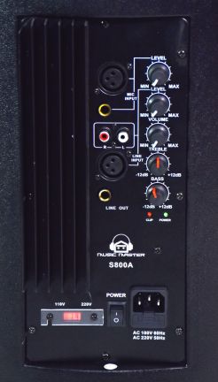 Music master S800A Aktivna zvučna kutija